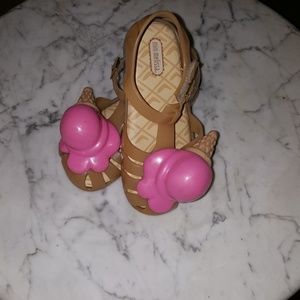 Melissa toddler ice cream sandals
